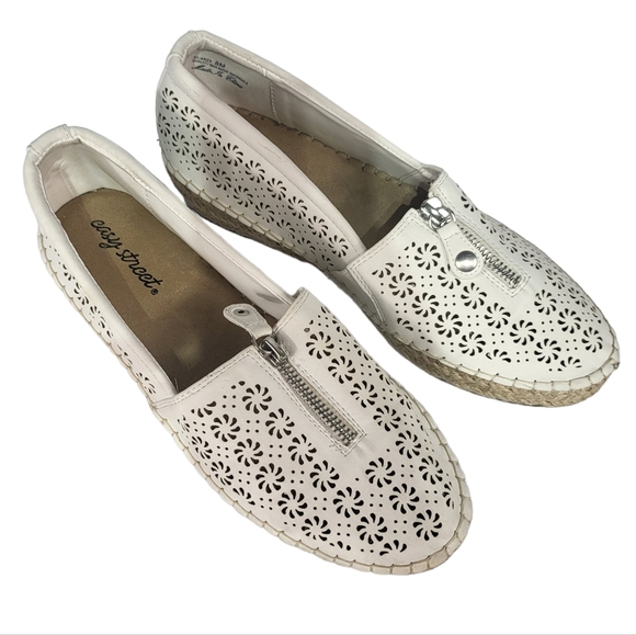 Easy Street Zenon Oxford White 8 - Picture 8 of 9